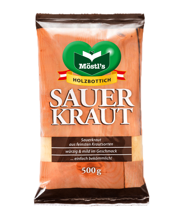 Möstl’s Holzbottich-Sauerkraut, Konserviert